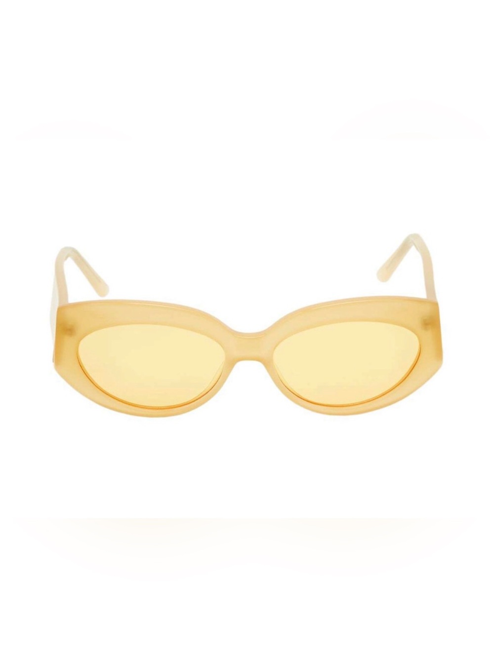 NEW LU GOLDIE ANTHROPOLOGIE LEMON AURORA SUNGLASSES GLASSES